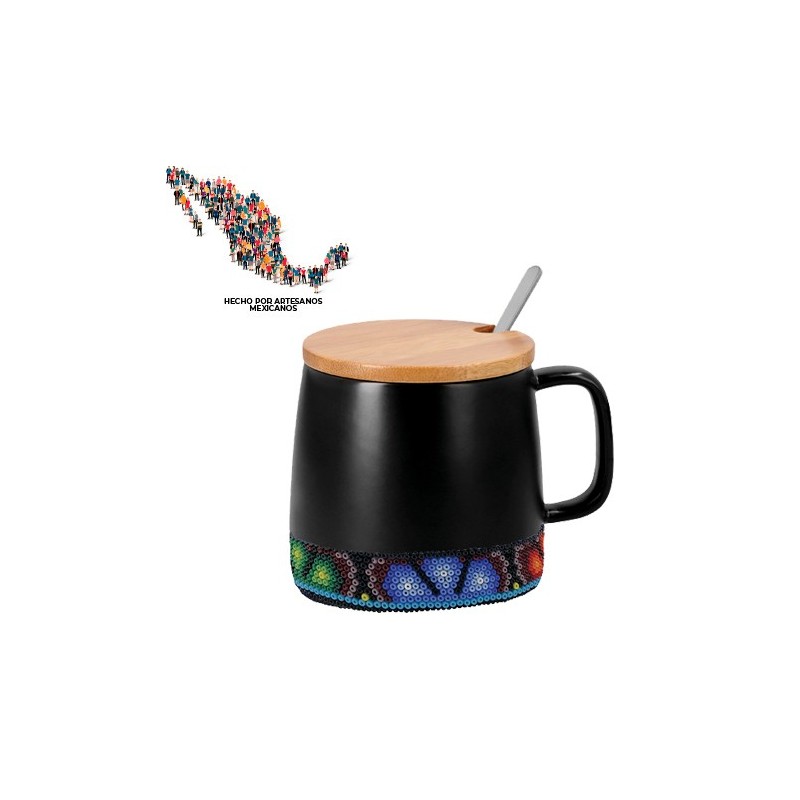 Taza Huichol Frida - HO 026