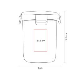 Vasito Contenedor Keop - KTC 611