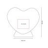 Alcancía Corazón - INF 035