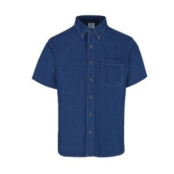 Camisa de Mezclilla Manga Corta - C0600