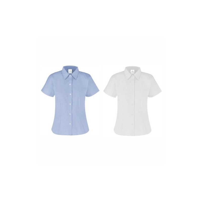 Blusa Oxford Silueta Dama - D0604 Blusa Oxford Silueta Dama - D0604