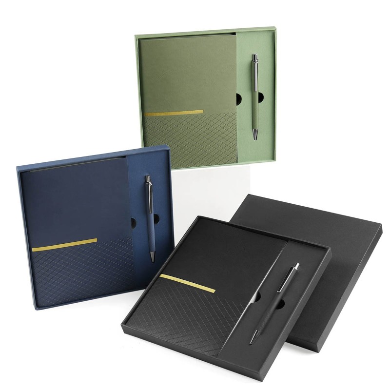 Set de Libreta Zlatna Set de Libreta Zlatna