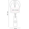 Porta Gafete Doctor - SLD 009