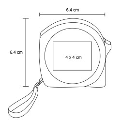 Flexómetro Fita - HR 053
