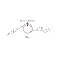 Cable Bolta - CEL 058