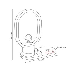 Cargador con Lámpara Valoa - CRG 051