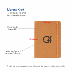 Libreta Kraft - LIB-KRA