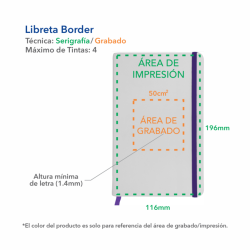 Libreta Border - LIB-BOR