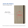 Libreta Skin Madera - LIB-SKM