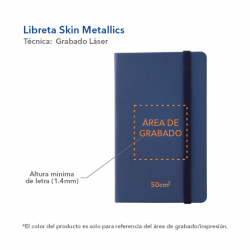 Libreta Skin Metallics - LIB-SMT