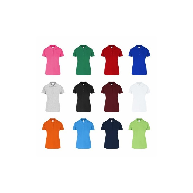 Playera Polo Piqué para Dama - D0550 Playera Polo Piqué para Dama - D0550