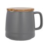 Taza Caliz Gris