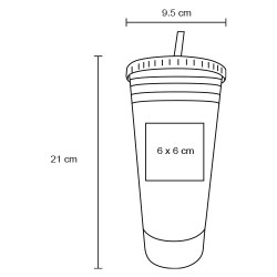 Vaso Tropical XL - T 218