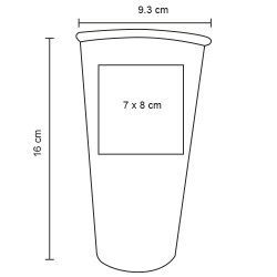 Vaso Croma - T 296