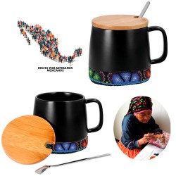 Taza Huichol Frida - HO 026