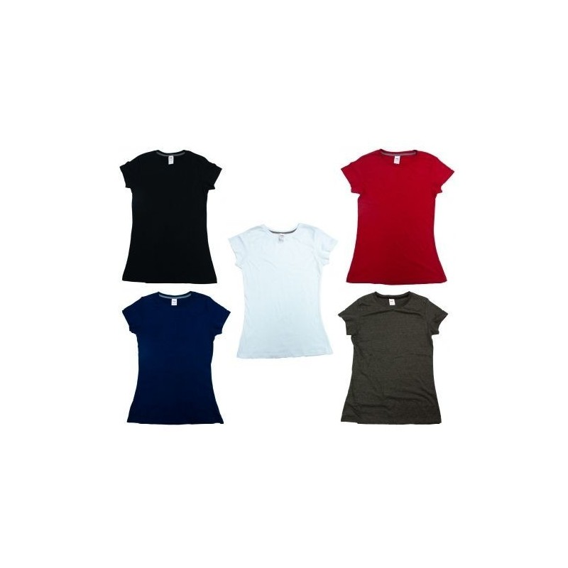 Playera Algodón Peinado Mujer Playera Algodón Peinado Mujer