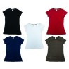 Playera Algodón Peinado Mujer