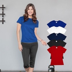 Playera Cuello Redondo para Dama - D11302