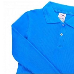 Playera Polo Manga Larga Dama - MD704