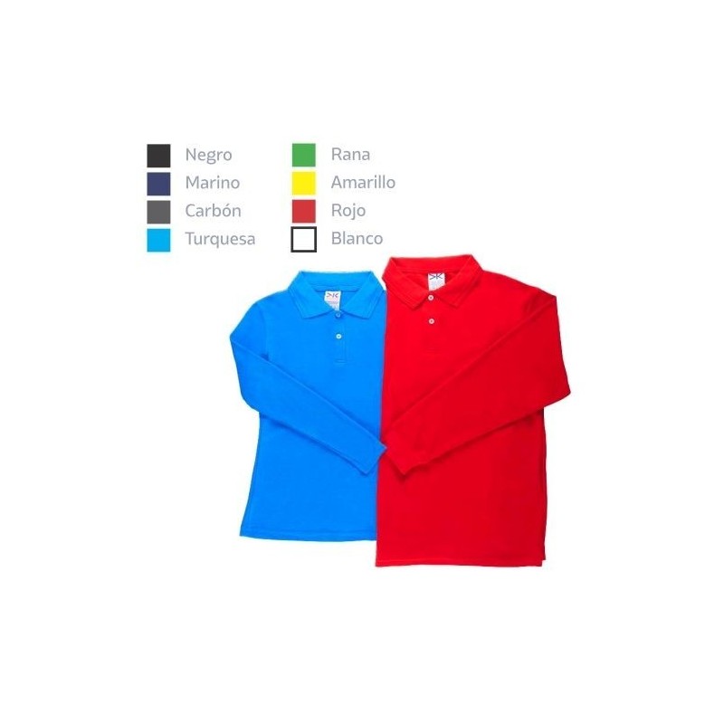 Playera Polo Manga Larga Dama Playera Polo Manga Larga Dama