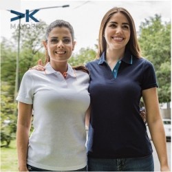 Playera Polo Combinada Dama - MD710