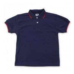 Playera Polo Combinada para Niños - MD710