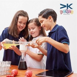 Playera Polo Combinada para Niños - MD710
