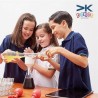 Playera Polo Combinada para Niños - MD710