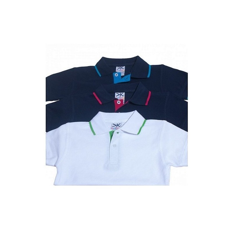 Playera Polo Combinada para Niños Playera Polo Combinada para Niños