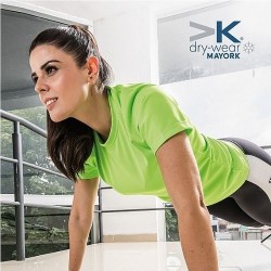 Playera Dry Wear Dama manga Corta - MD760