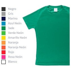 Playera Dry Wear Dama manga Corta