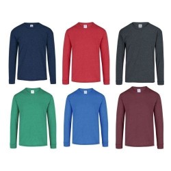 Playera Manga Larga para Caballero 170gr - C0354