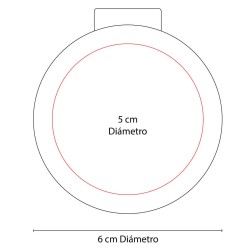 Espejo Fancy - DAM 560