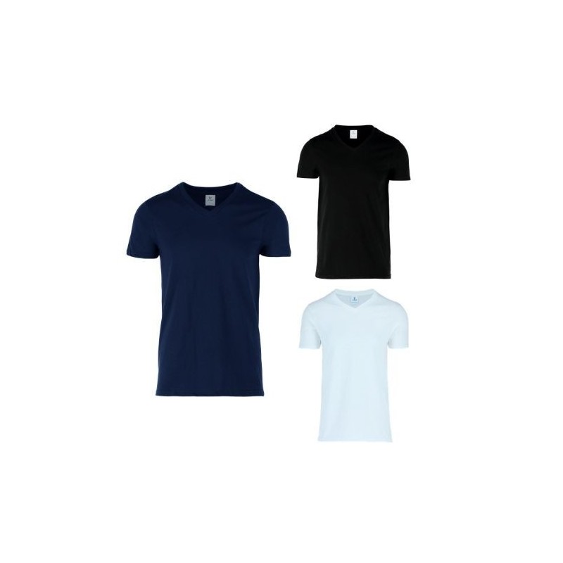 Playera Cuello V para Caballero Algodón - C0306 Playera Cuello V para Caballero Algodón - C0306