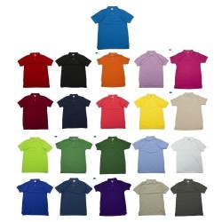Playera Polo Waffle Caballero - MA700