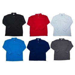 Playera Polo Manga Larga Caballero - MA704