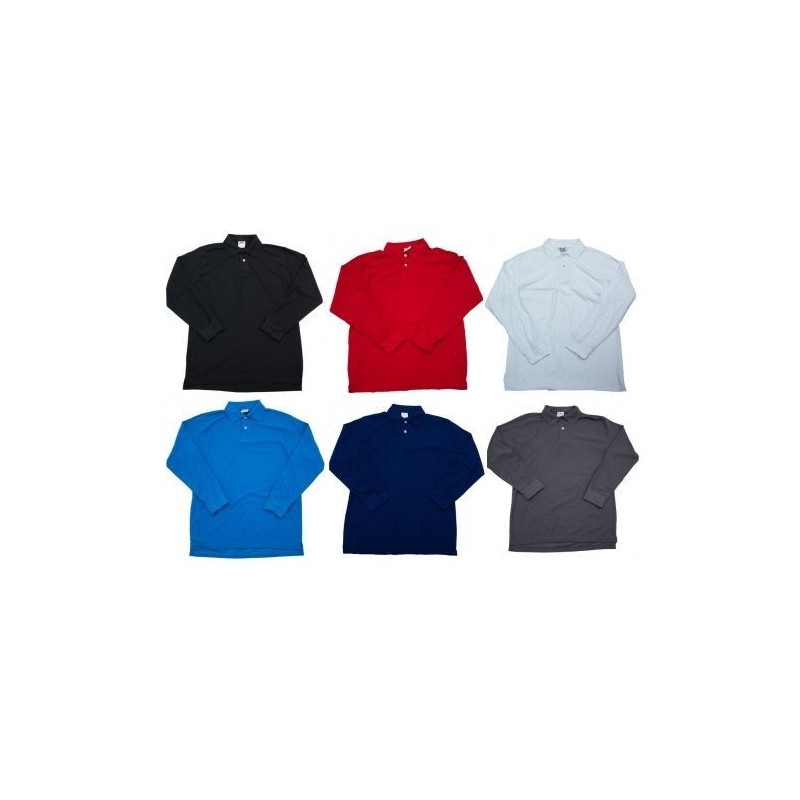 Playera Polo Manga Larga Caballero - MA704 Playera Polo Manga Larga Caballero - MA704