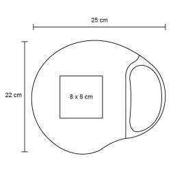 Mouse pad Rug - O 059