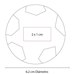 Pelota Antiestrés Fútbol - SOC 011-01