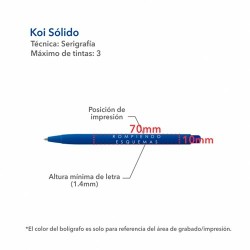 Bolígrafo Koi Bio Sólido - KBI-SON