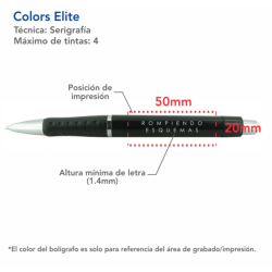 Bolígrafo Elite - COL-ELI