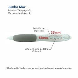 Bolígrafo Jumbo Max - JUM-SOL