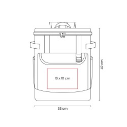 Hielera-Mochila Sedana - SIN 194