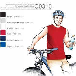 Playera sin Mangas Caballero - C0310