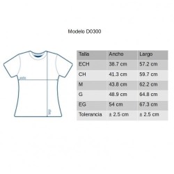 Playera Silueta Dama - D0300
