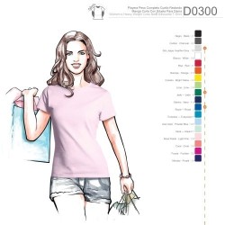 Playera Silueta Dama - D0300