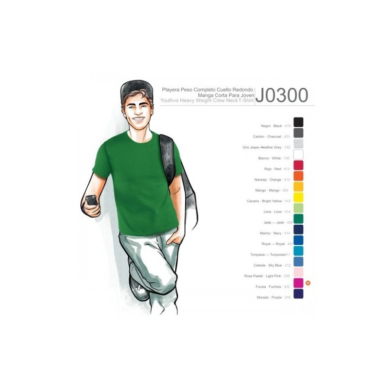 Playera Juvenil - J0300 Playera Juvenil - J0300