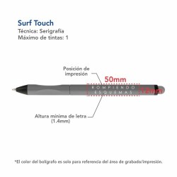 Bolígrafo Suite - SUR-PLA
