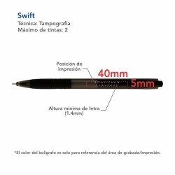 Bolígrafo Swift - SWI-TRA