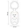 Llavero Destapador Telsen - DPO 050